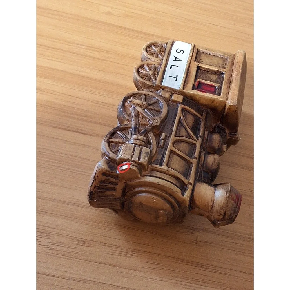 Vintage‎ Steam Locomotives Trains Salt And Pepper Set
